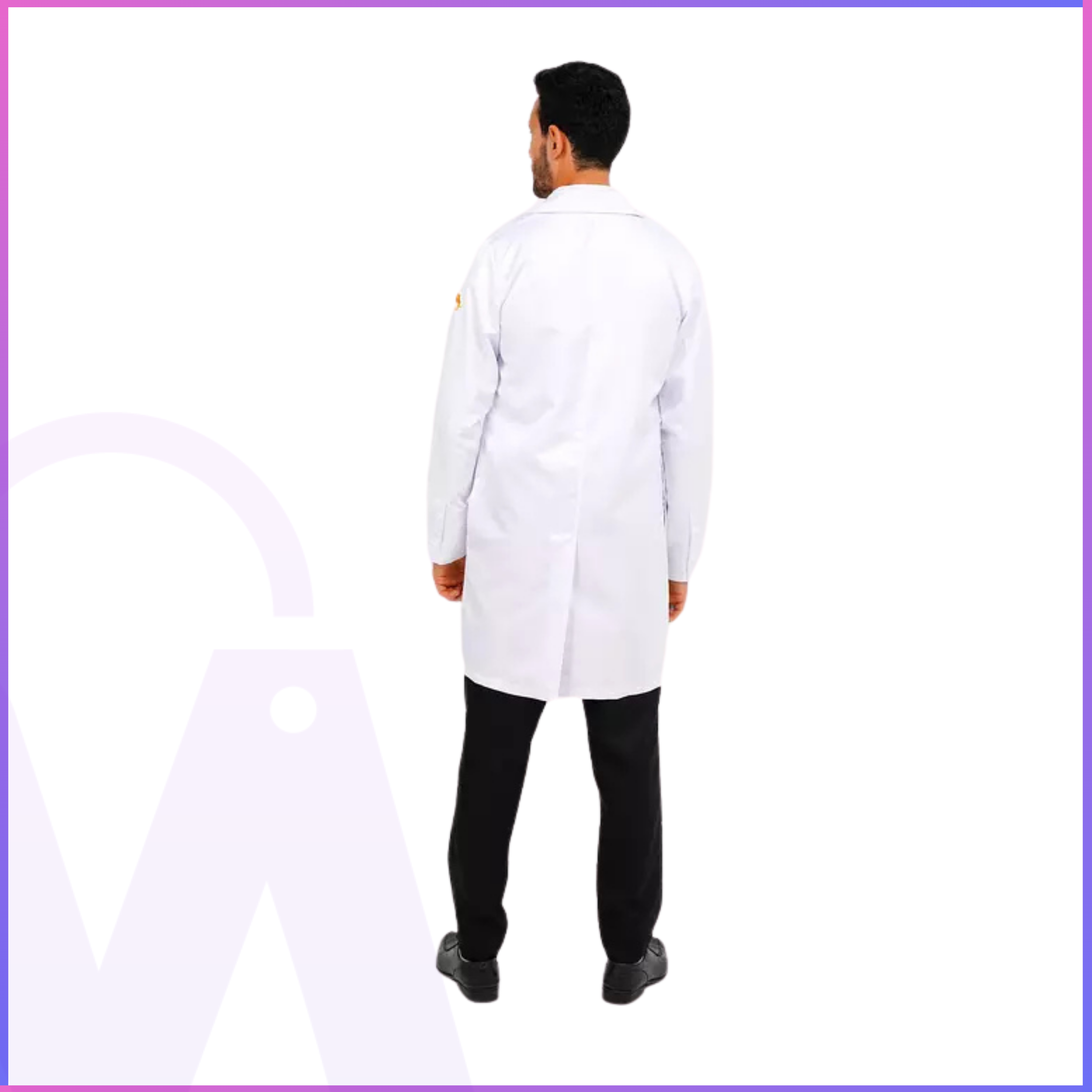 Premium Long Lab Coat - Men