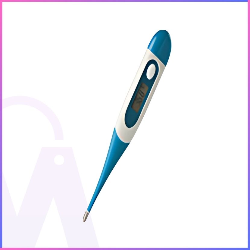 مقياس حرارة فليكسي ٦٠ ثانية على شكل قلم بطرف مرن
