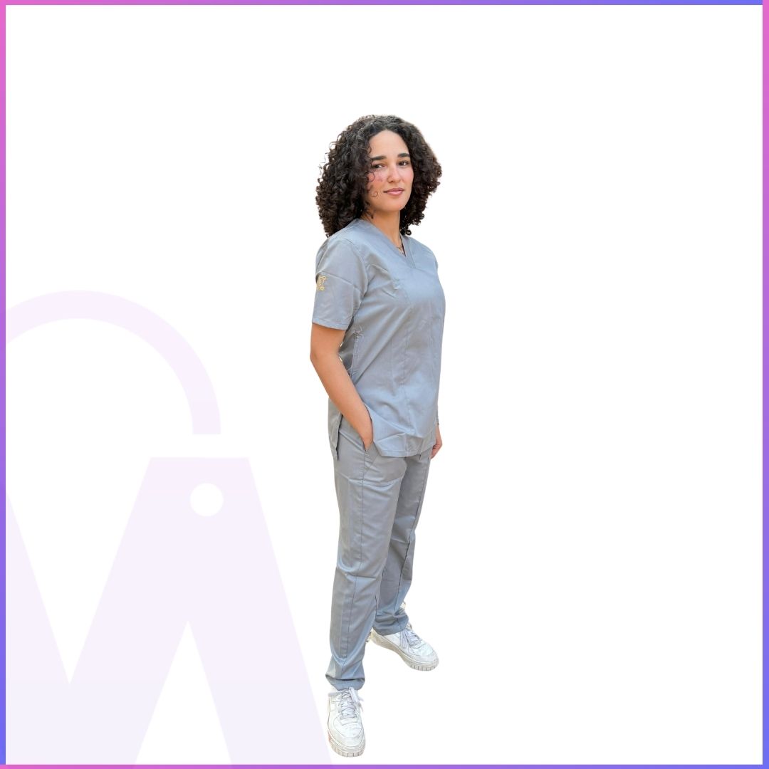 Zipper Scrub Cotton