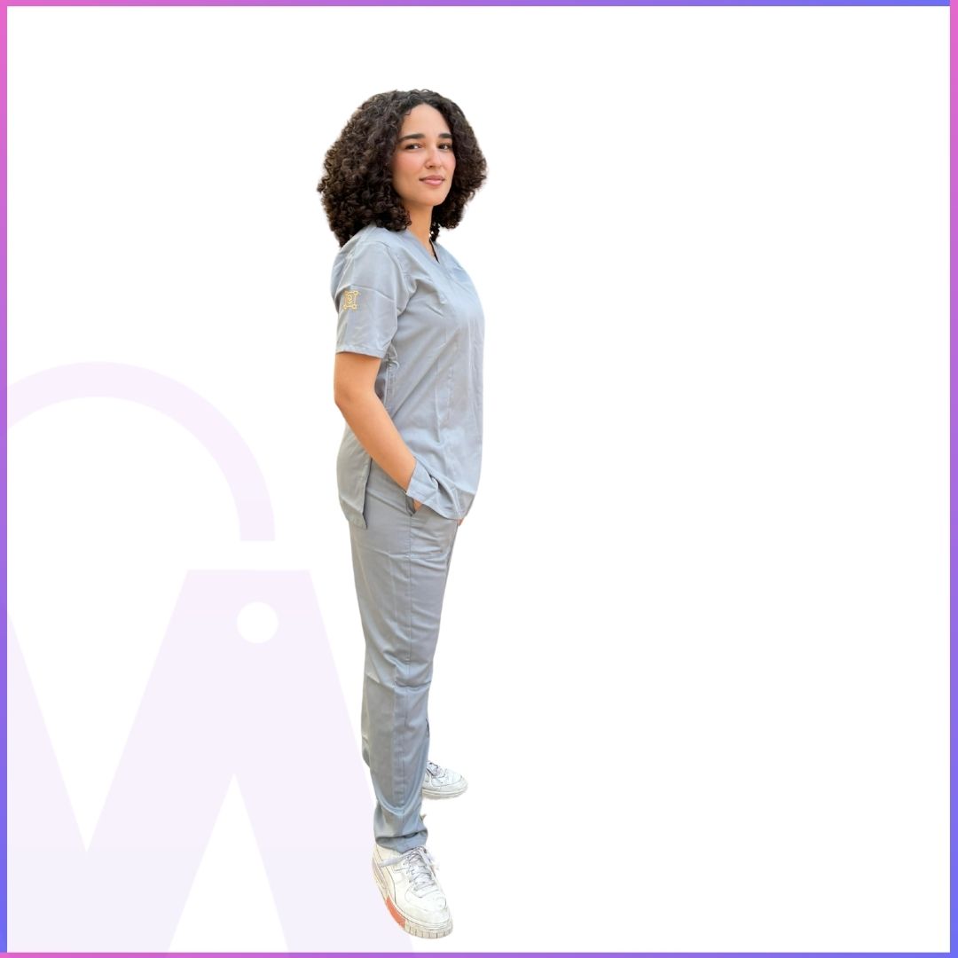 Zipper Scrub Cotton