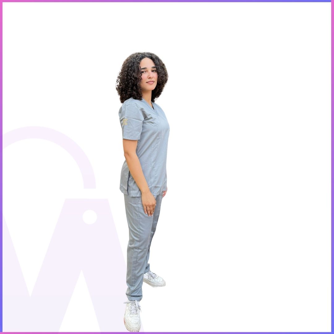 Zipper Scrub Cotton
