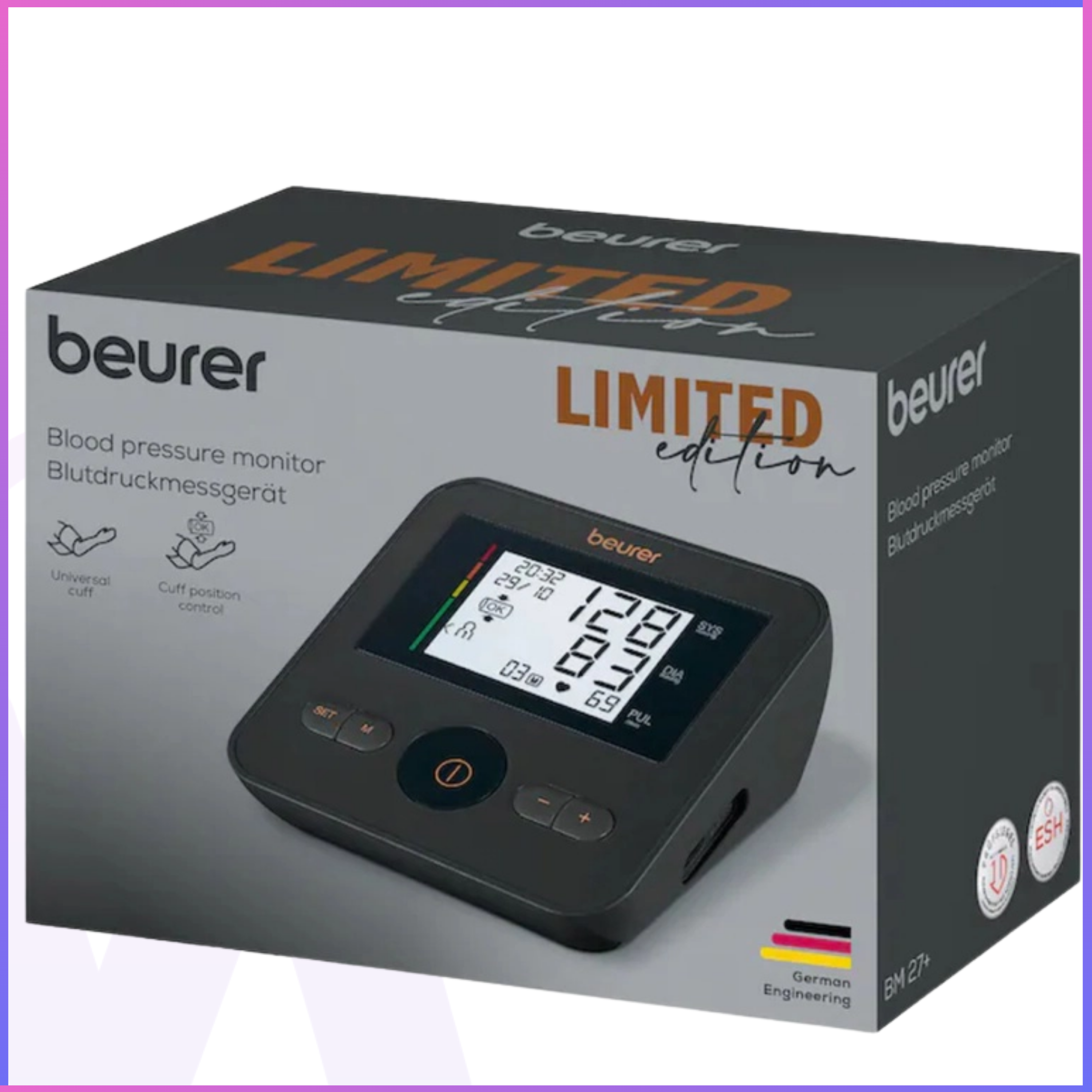 Beurer Bm 27+ Upper Arm Blood Pressure Monitor with Type C