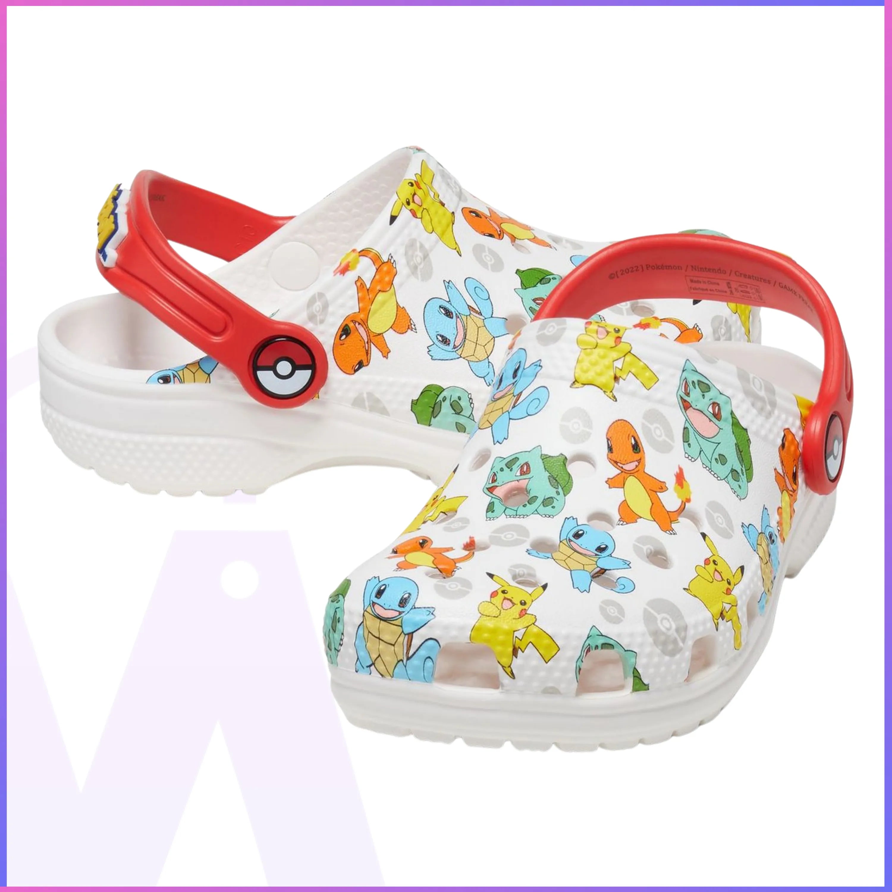 Kids' Classic Pokemon Clog