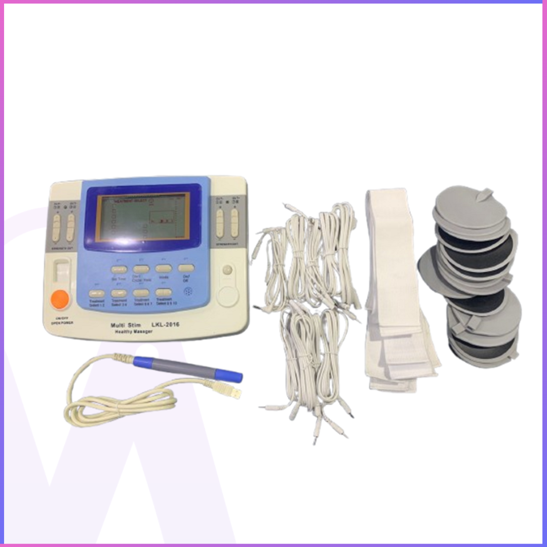 جهاز LKL-2016 Physio-Stim - جهاز مزدوج للعلاج الكهربائي وتسكين الألم بالليزر