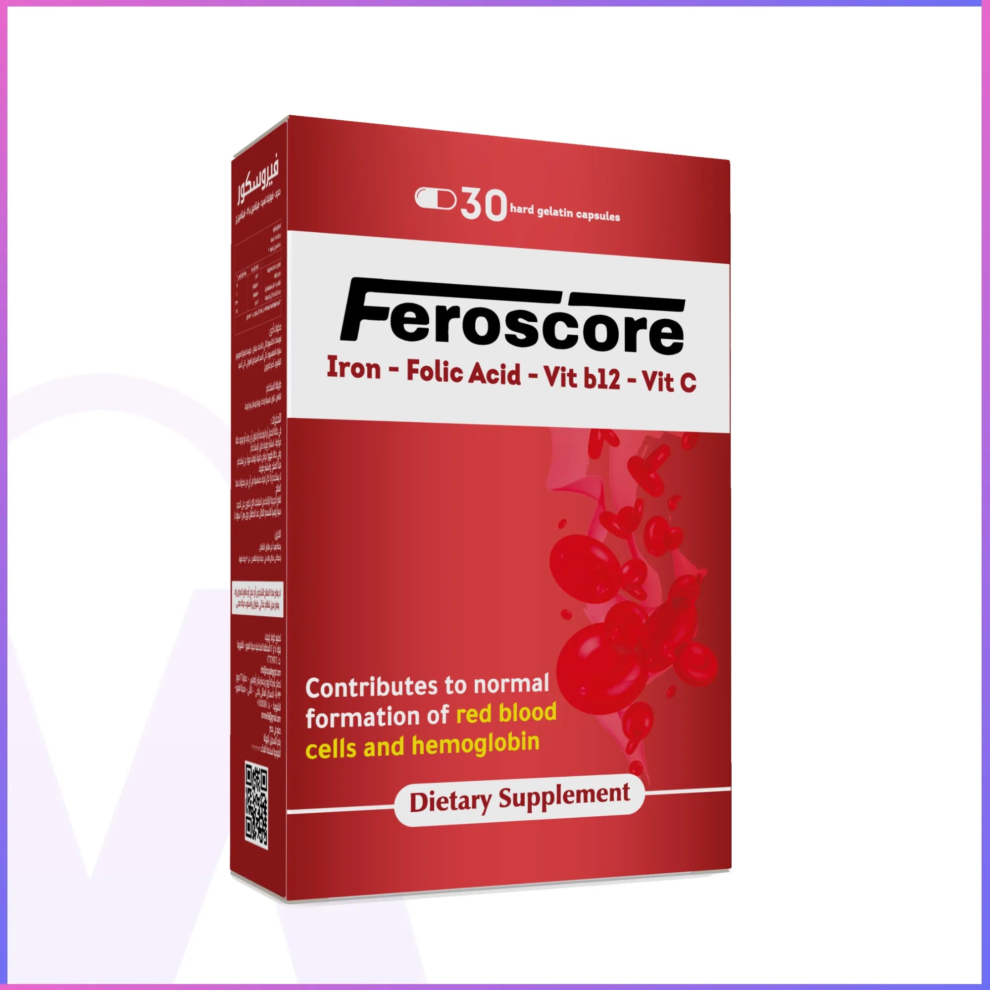 Feroscore 30 Hard Gelatin Capsules