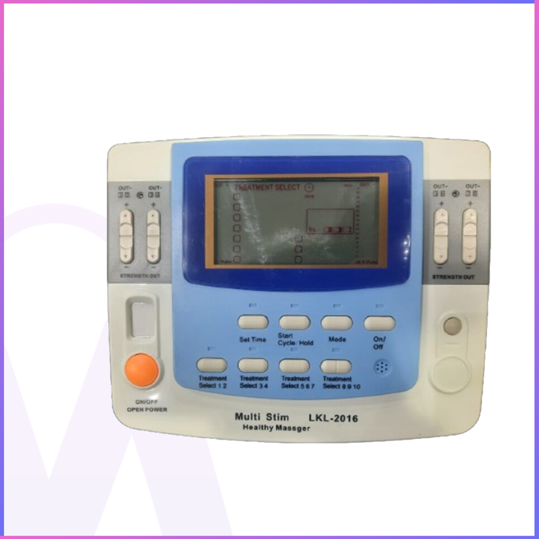 جهاز LKL-2016 Physio-Stim - جهاز مزدوج للعلاج الكهربائي وتسكين الألم بالليزر