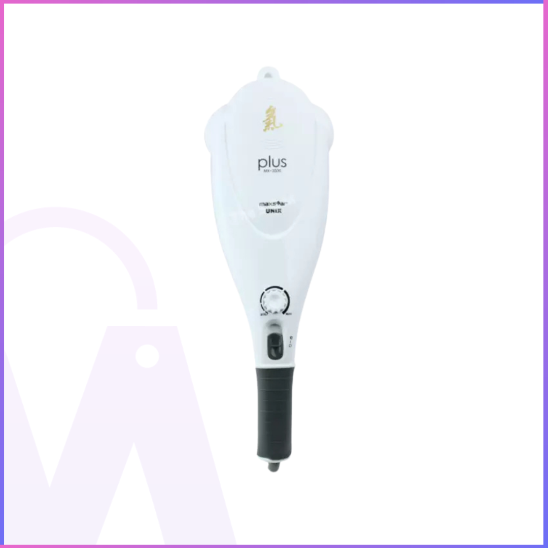 جهاز تدليك كامل الجسم محمول باليد - باندا MX-3500 (4 رؤوس، 3 أنواع من أغطية الرأس)