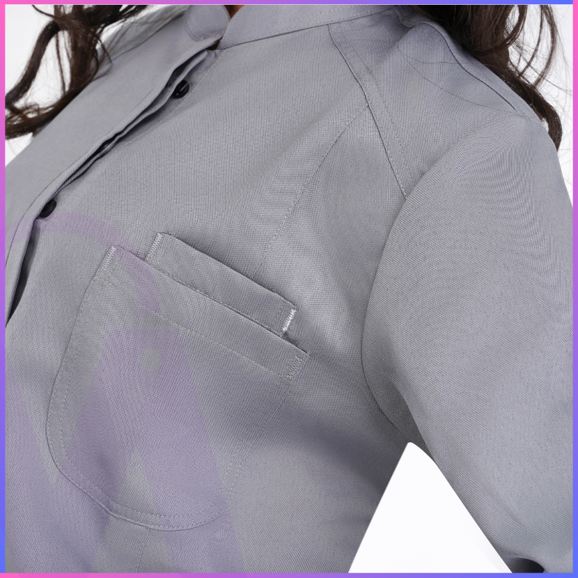 Female Half Collar Scrub (Full Sleeves)