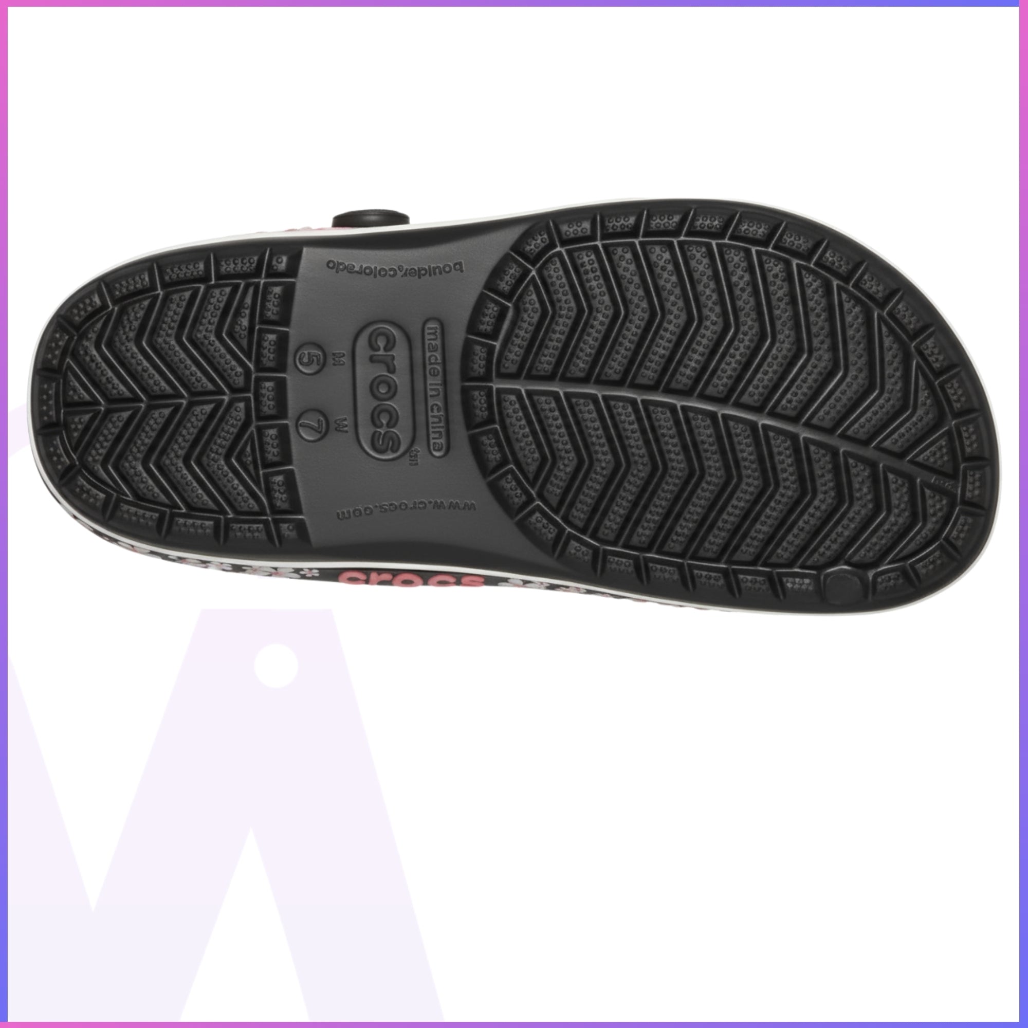 Bayaband printed clog