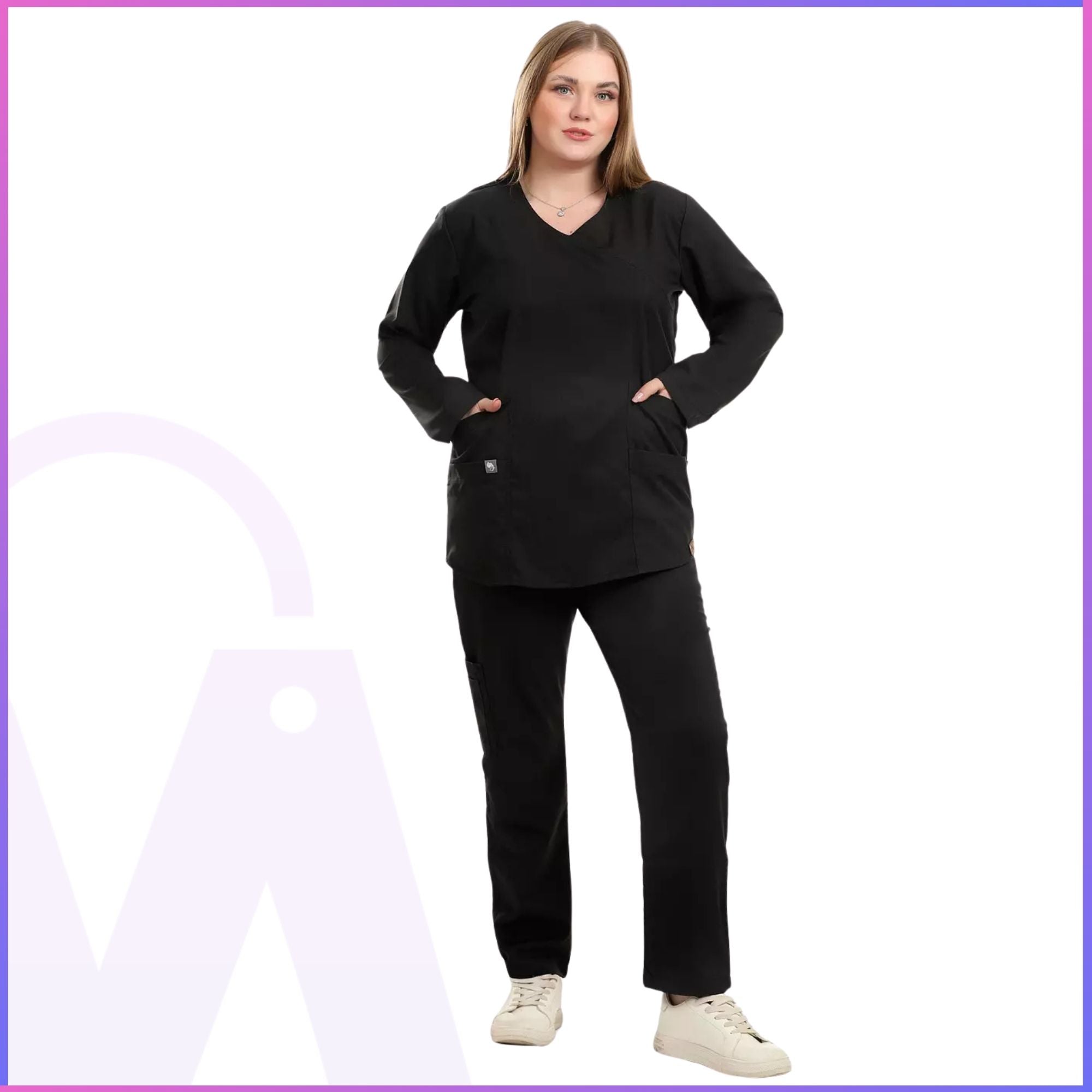 ايليت سكراب - نسائي (أكمام طويلة)