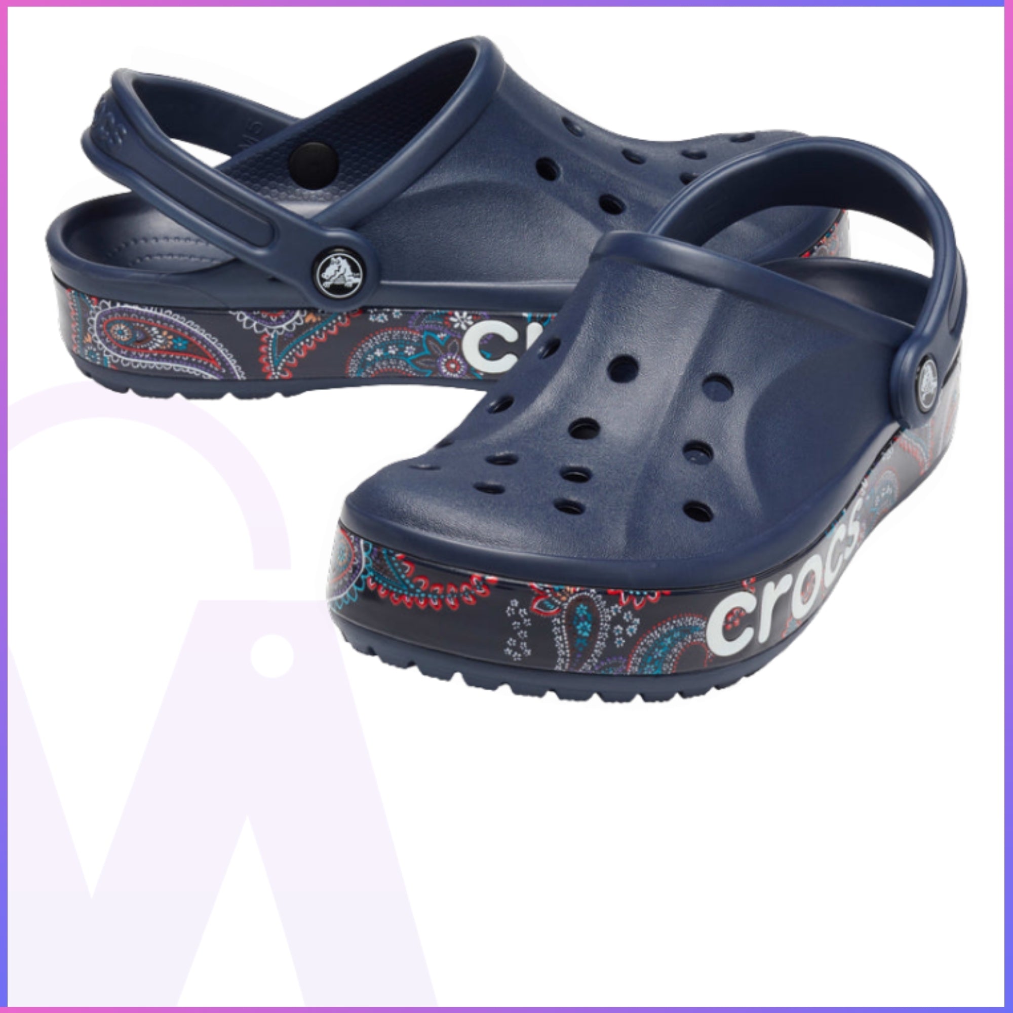Bayaband printed clog