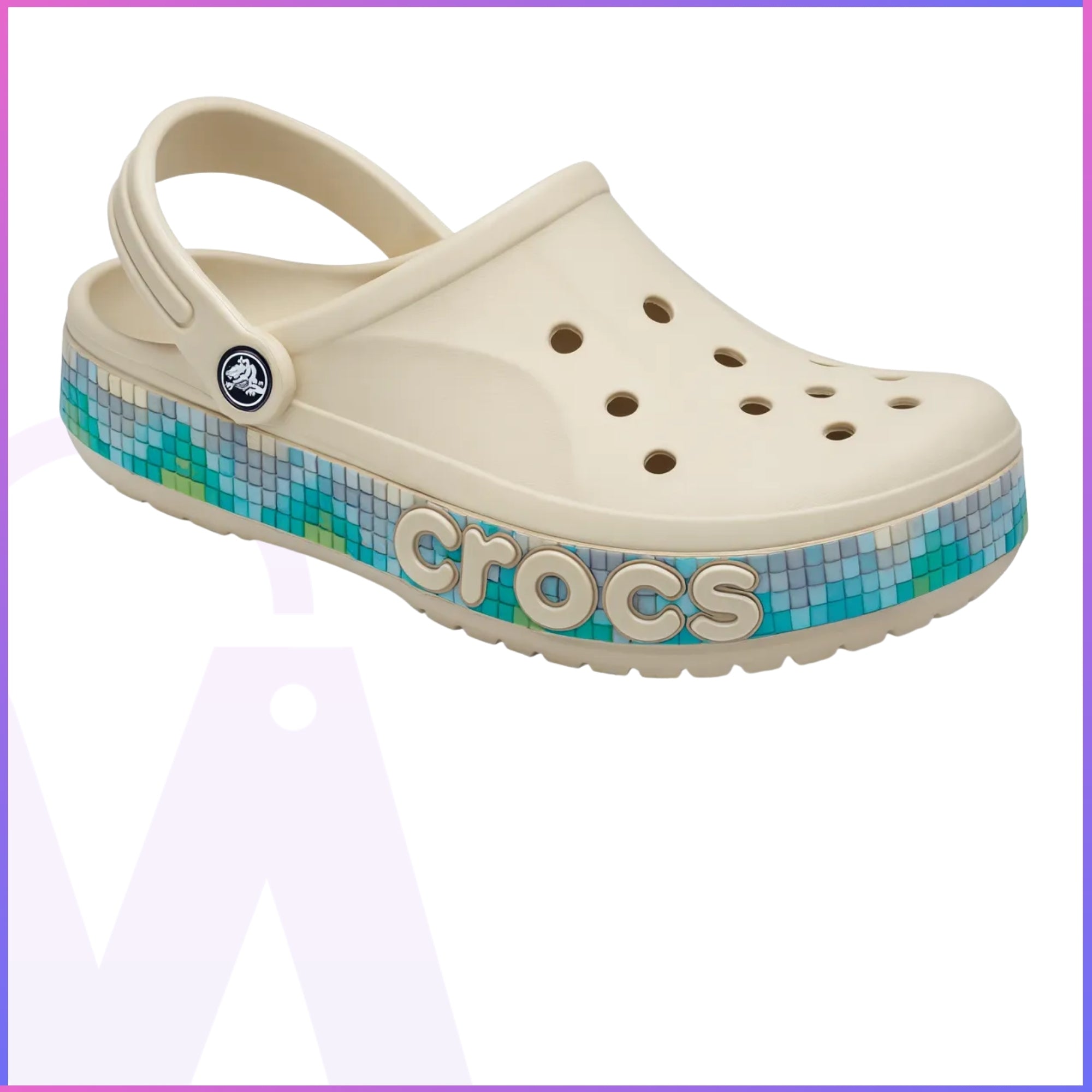 Bayaband printed clog