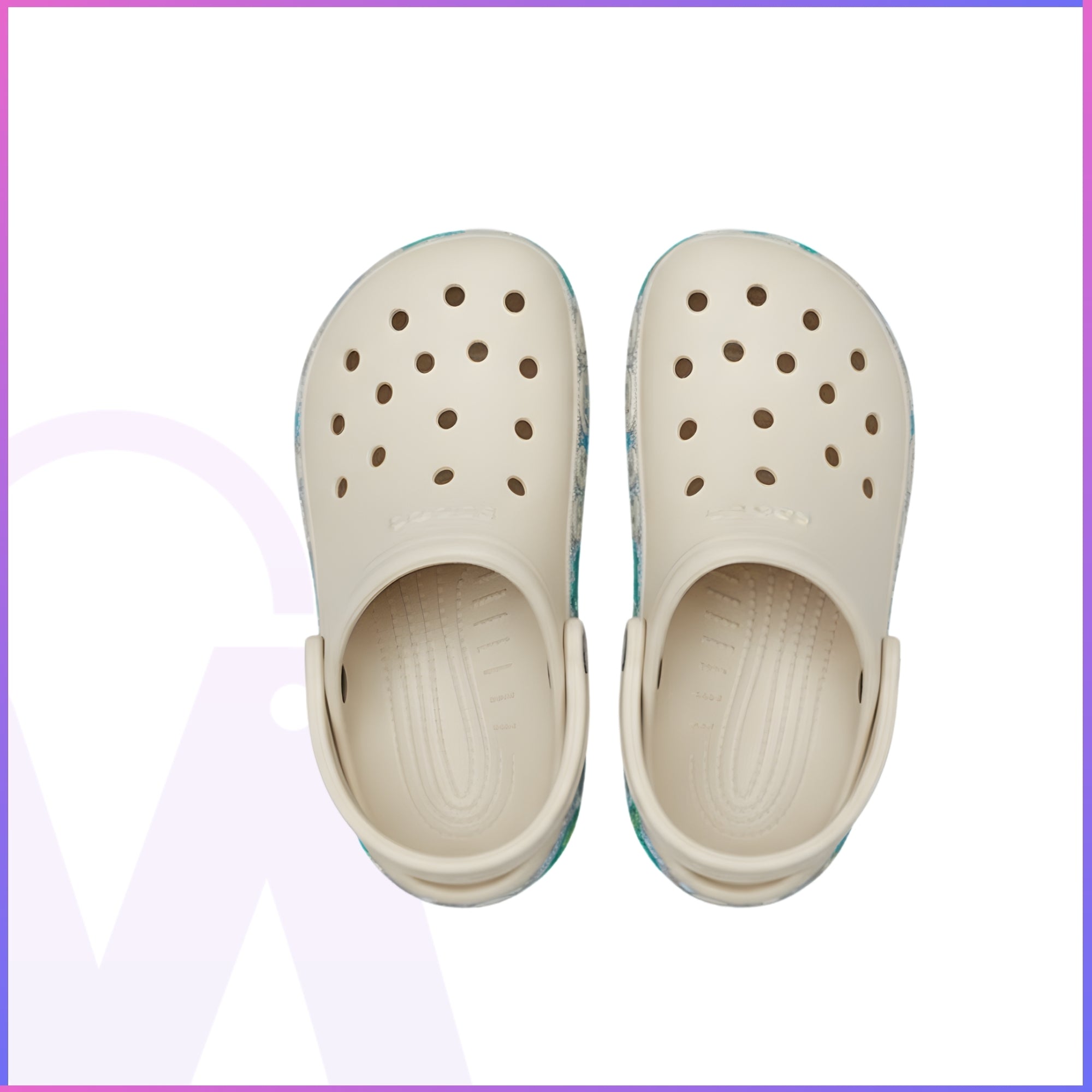 Bayaband printed clog