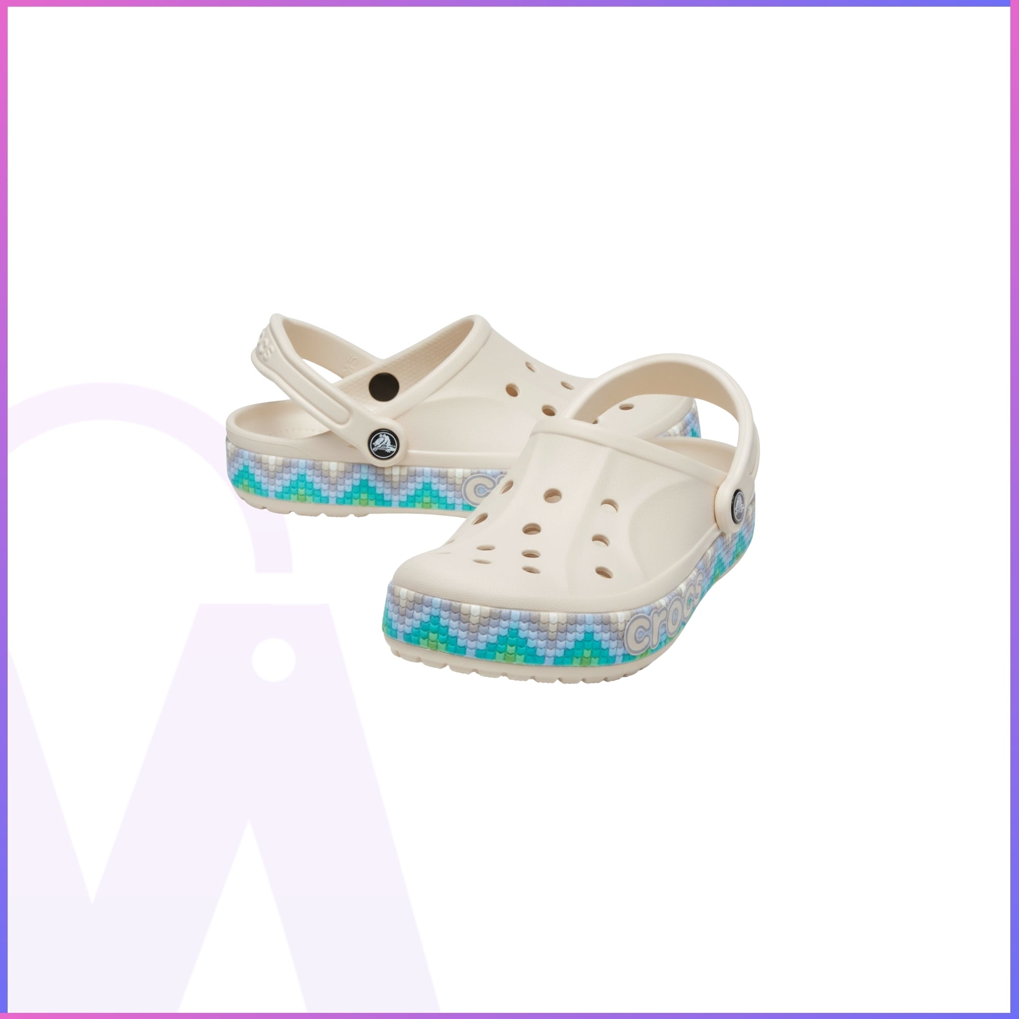 Bayaband printed clog