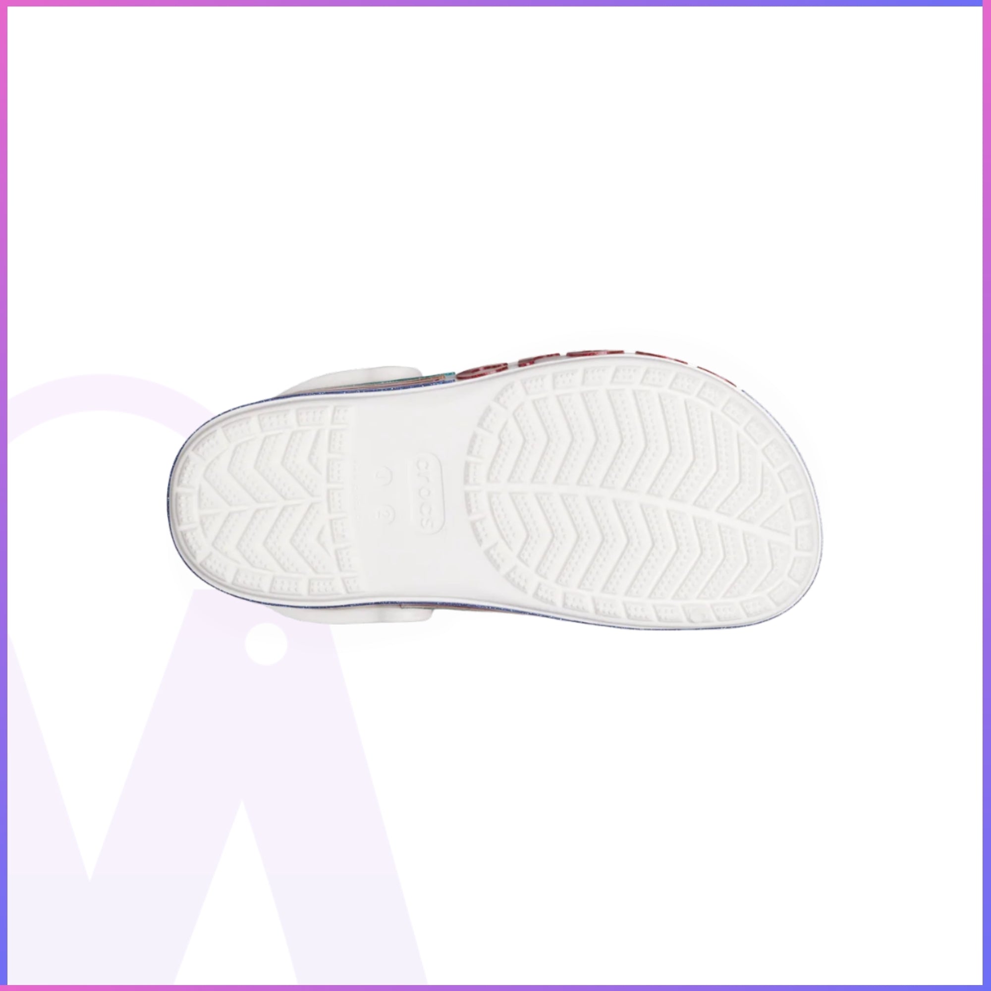 Crocs Babayan Rainbow Glitter Clog Kids