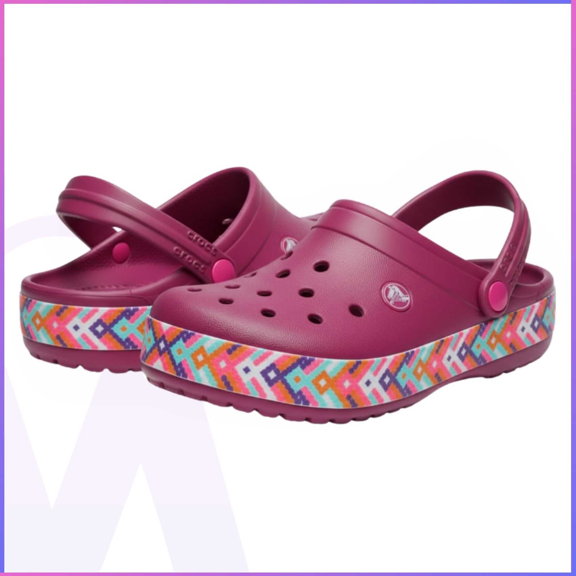 أحذية CROCS ذات المنصة