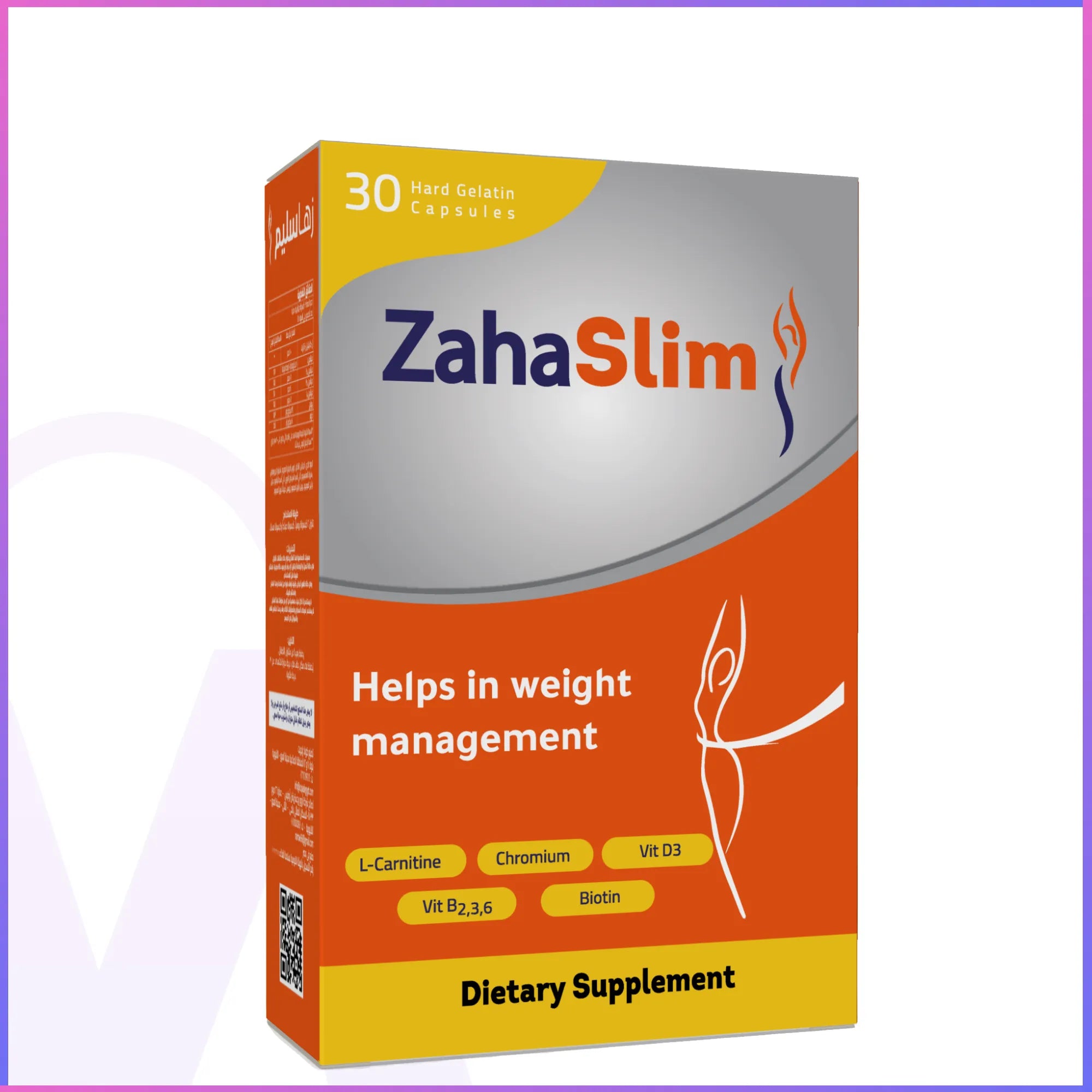 Zaha Slim 30 Hard Gelatin Capsules