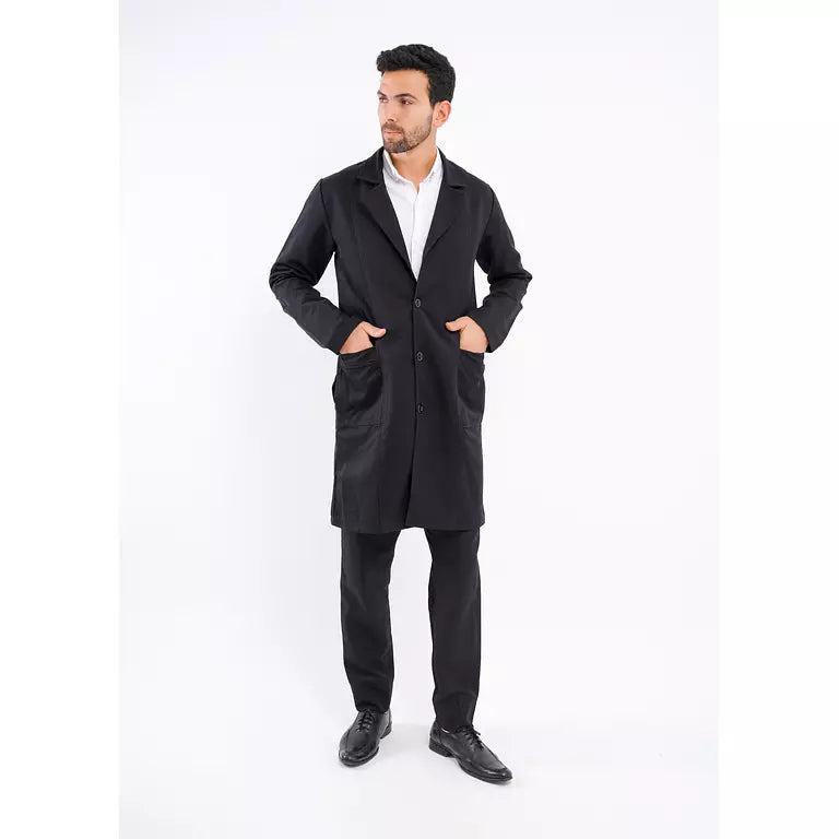 Premium Long Lab Coat - Men