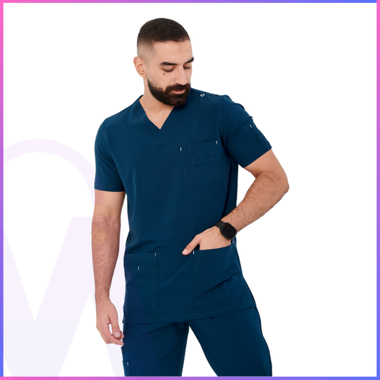 Short-Sleeve Medical Scrub