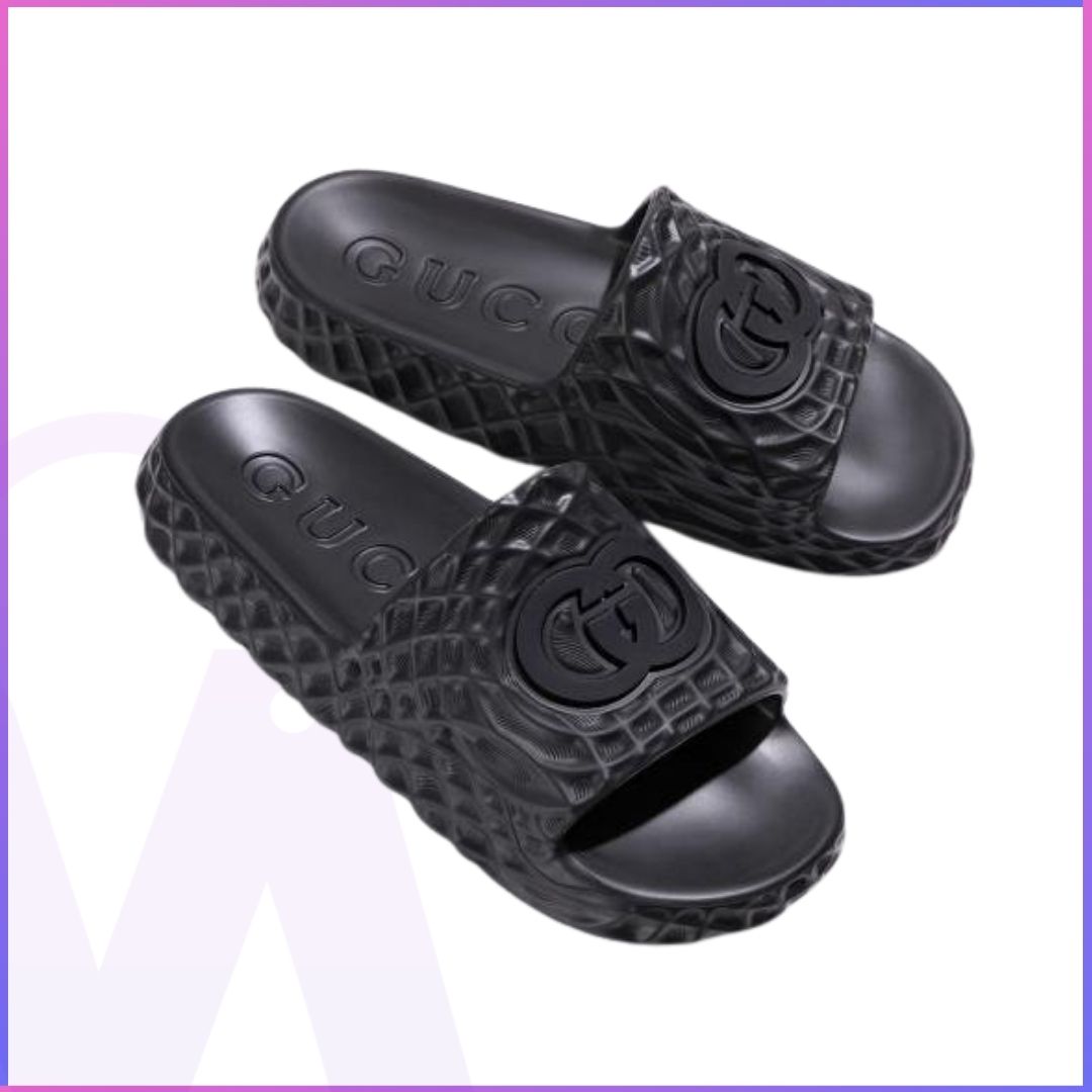 GG Water Ripple Rubber Slipper