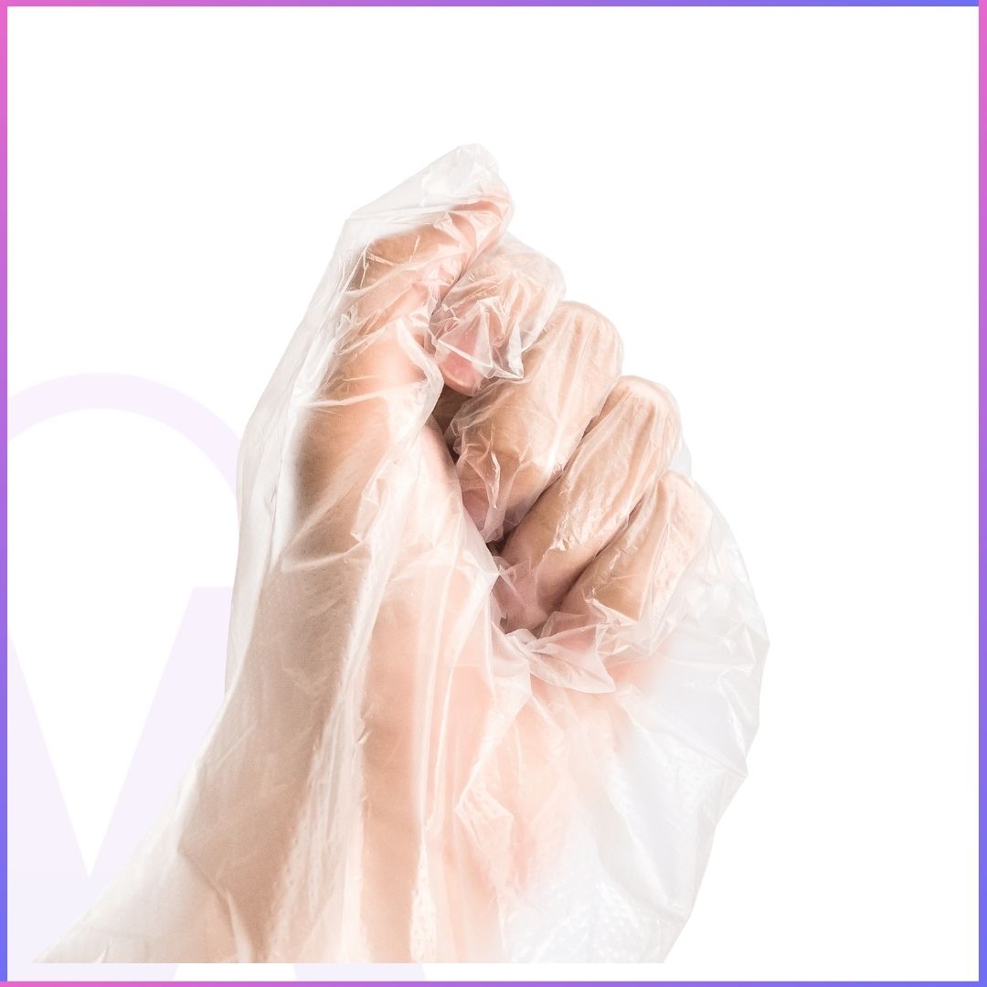 Plastic Gloves - 100 Pcs per box