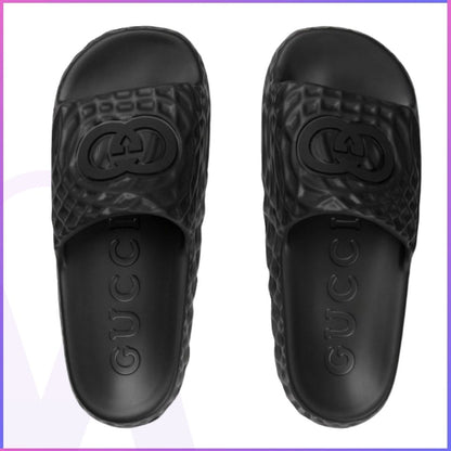 GG Water Ripple Rubber Slipper