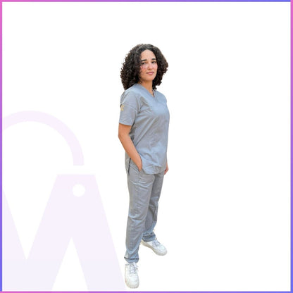 Zipper Scrub Cotton