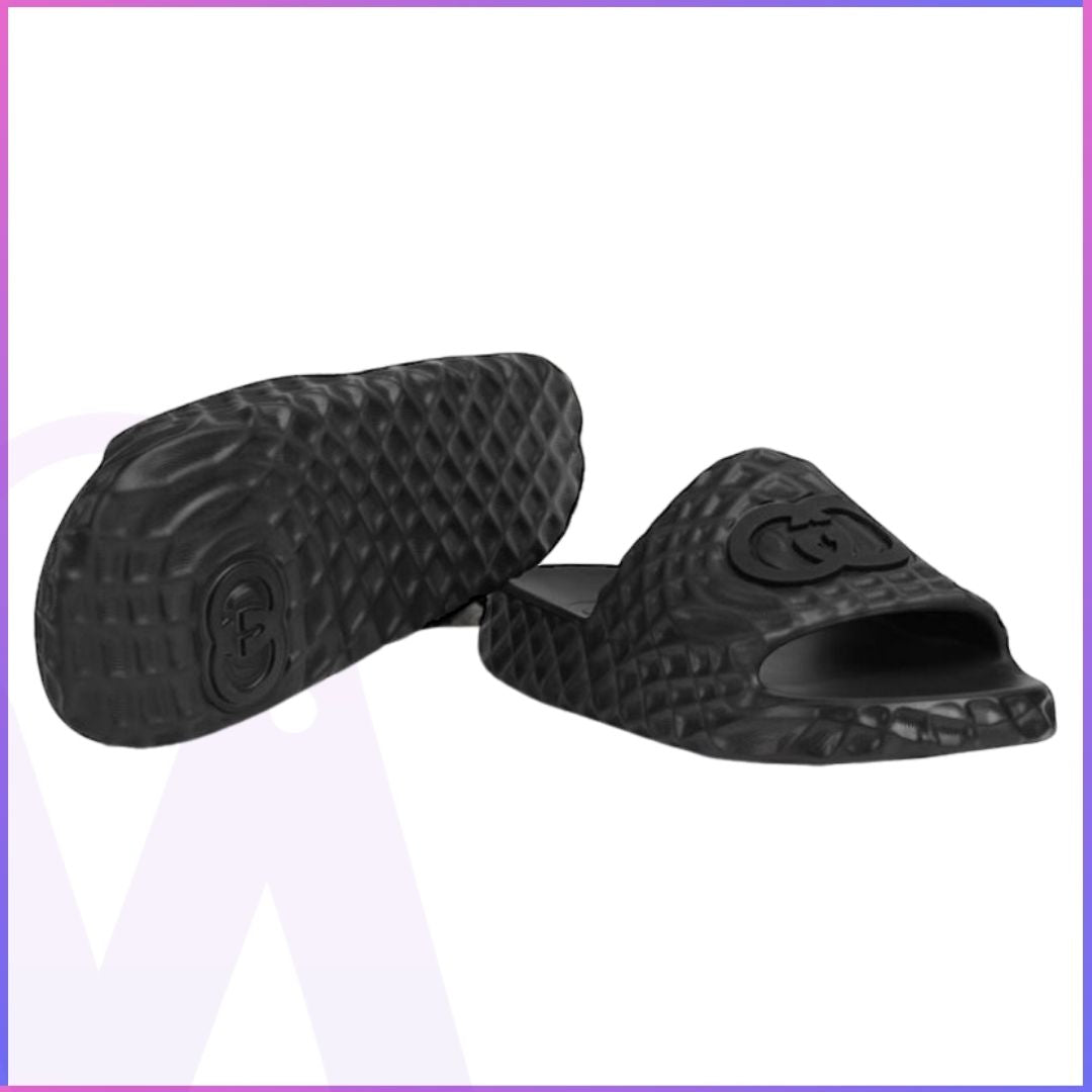 GG Water Ripple Rubber Slipper