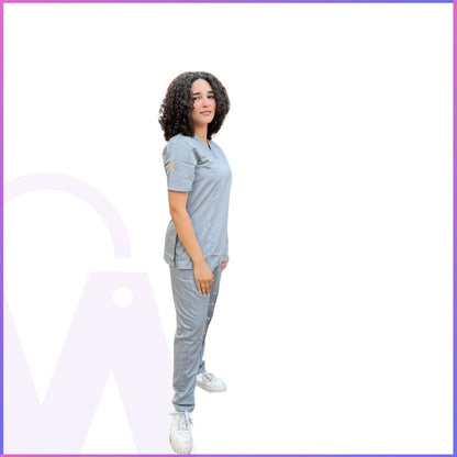 Zipper Scrub Cotton