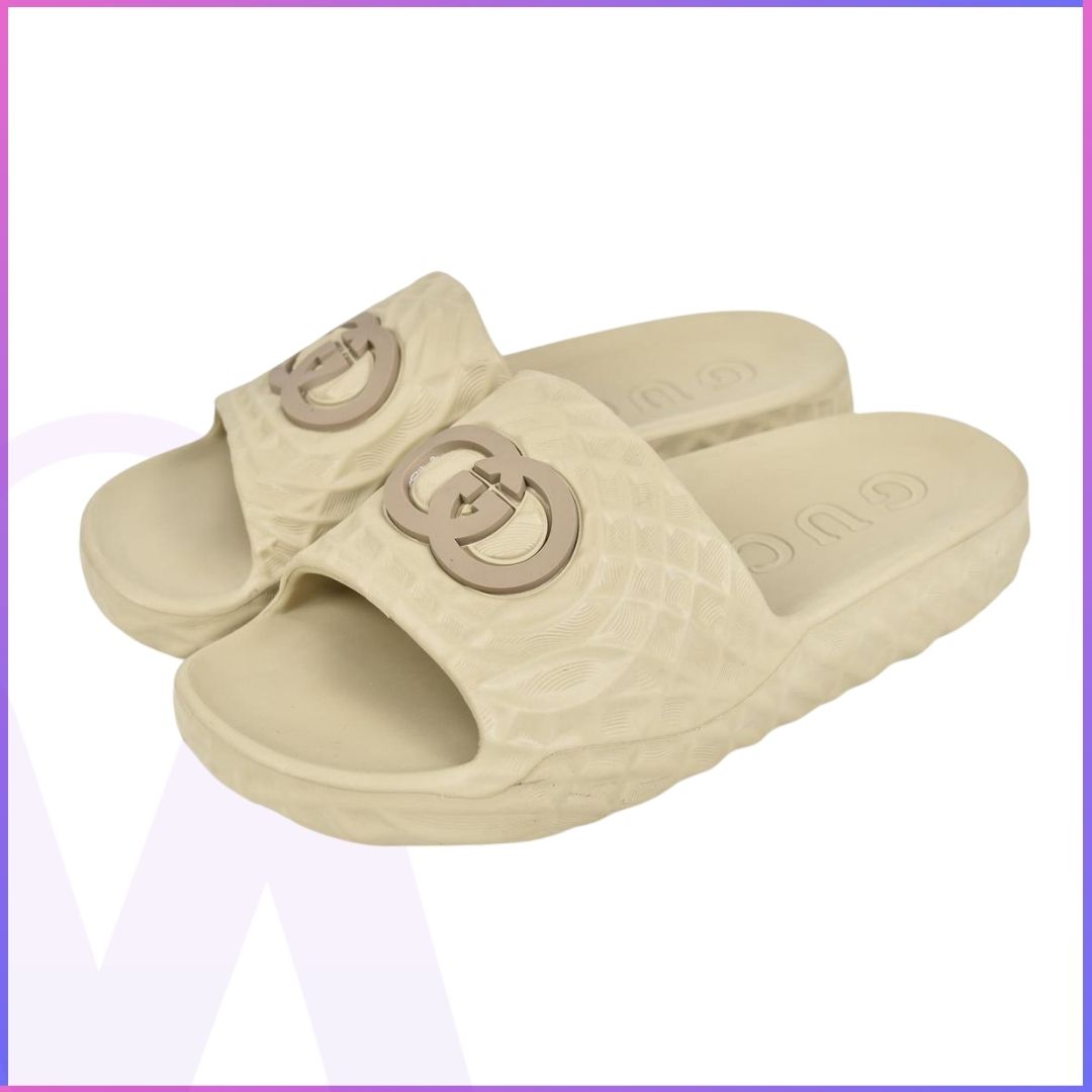 GG Water Ripple Rubber Slipper