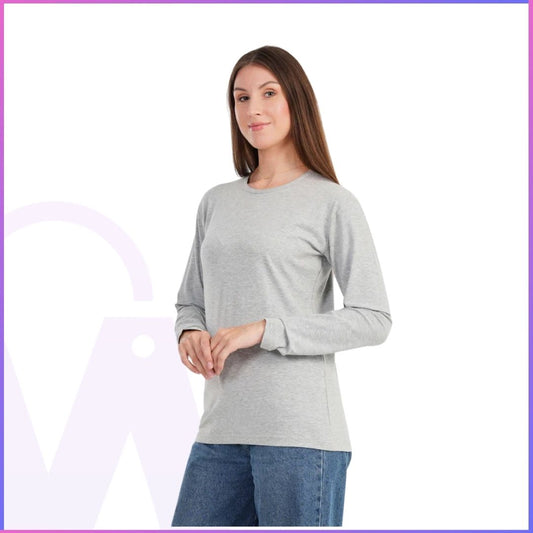 Cotton Lycra Long Sleeve Top