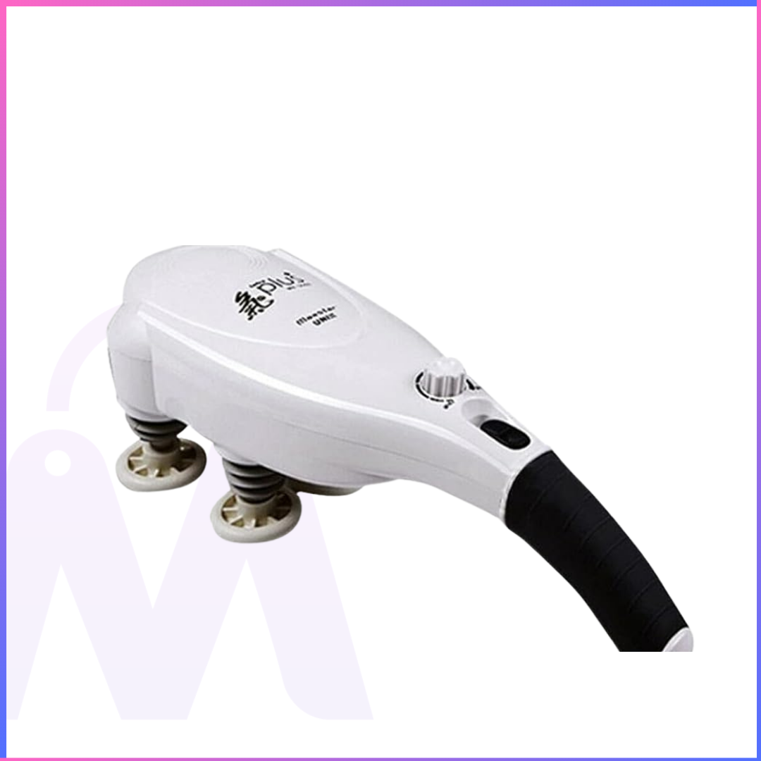 Full Body Massage Hand-Held Machine - Panda MX-3500 ( 4 Heads 3 Kinds Head Caps)