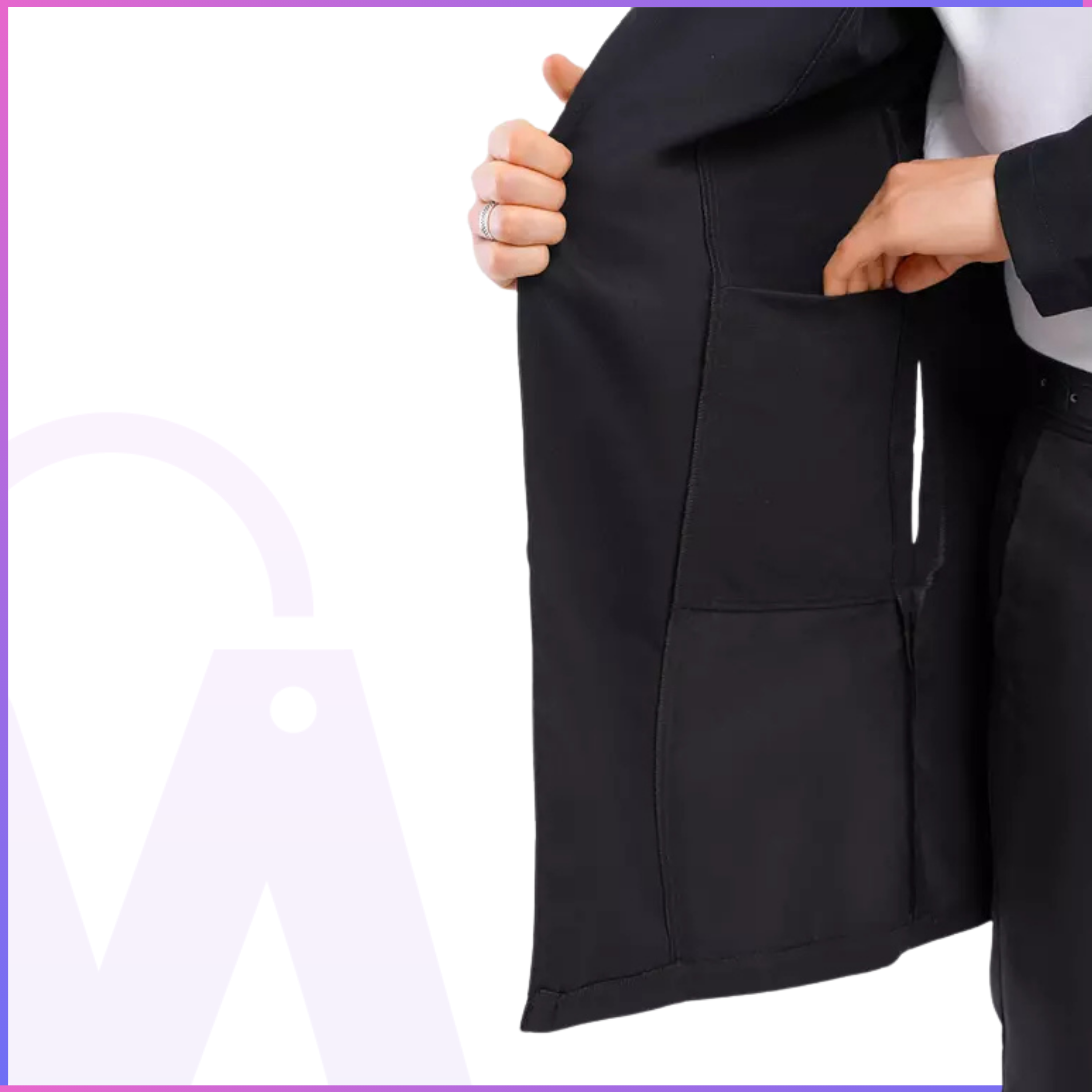 Premium Long Lab Coat - Men