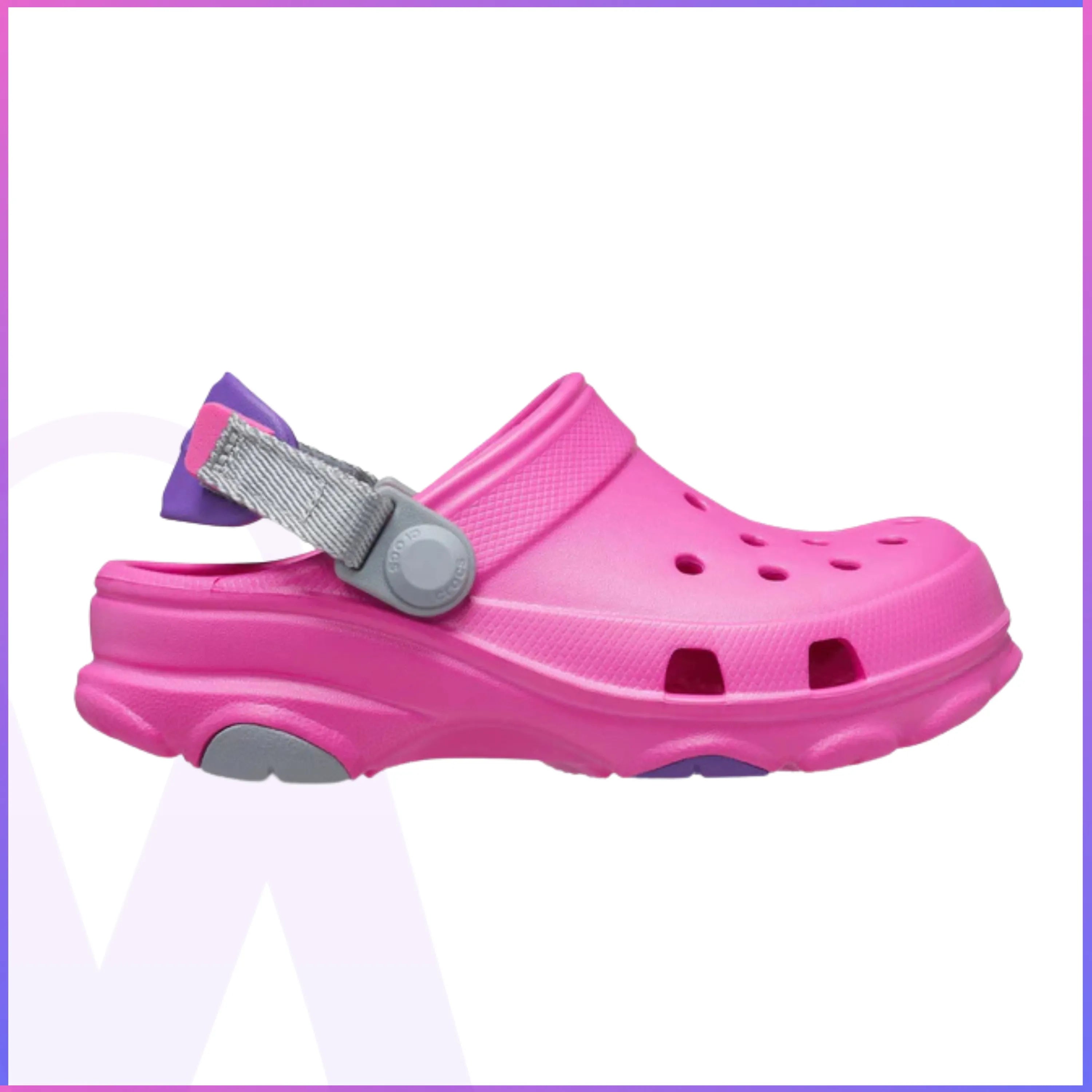 Classic all train clog KIDS CRB - Pink