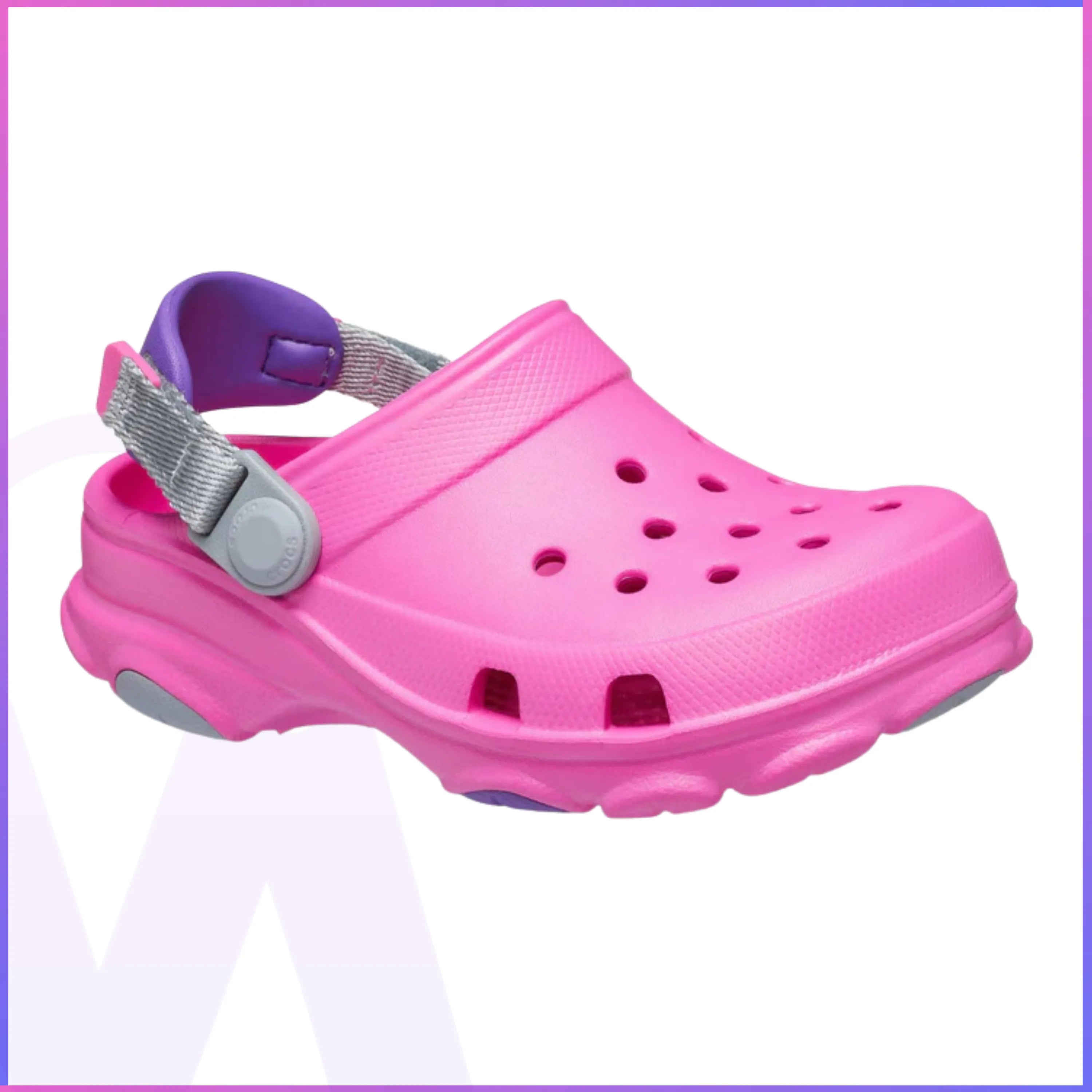 Classic all train clog KIDS CRB - Pink