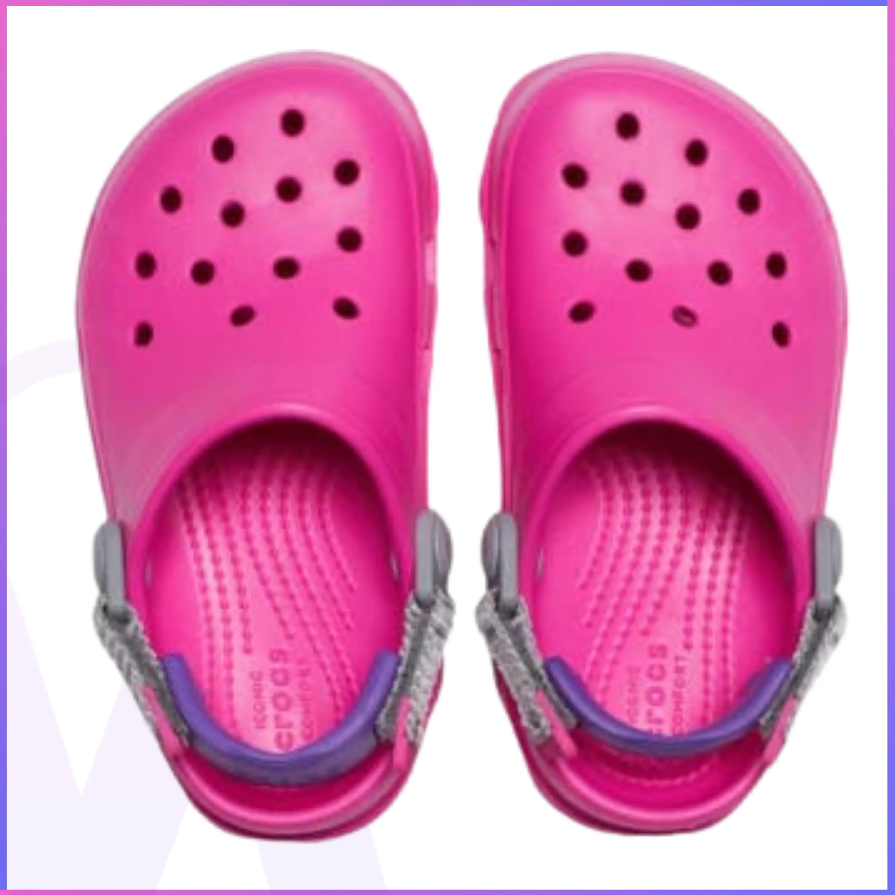 Classic all train clog KIDS CRB - Pink