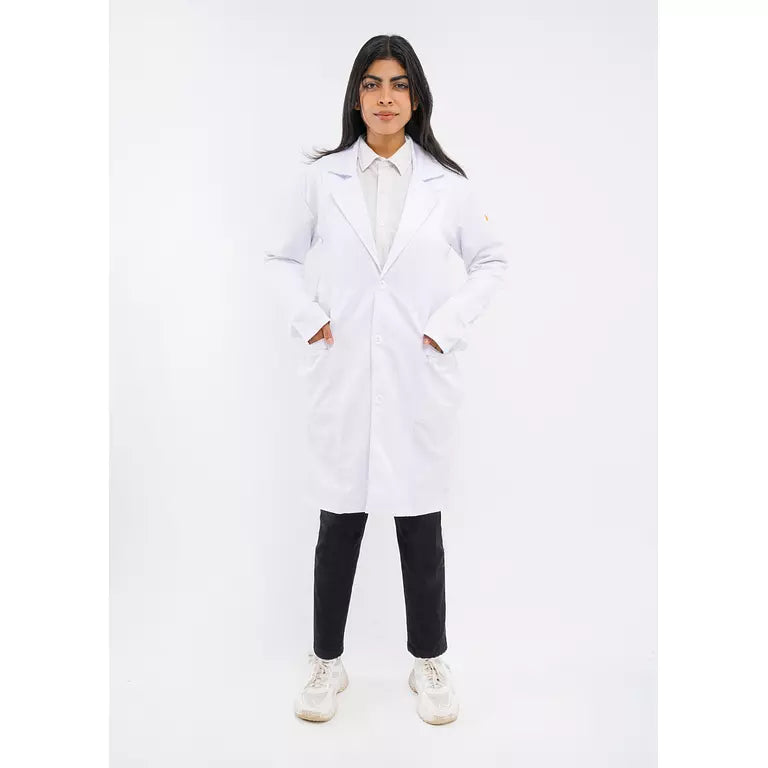 Premium Long Lab Coat - Women