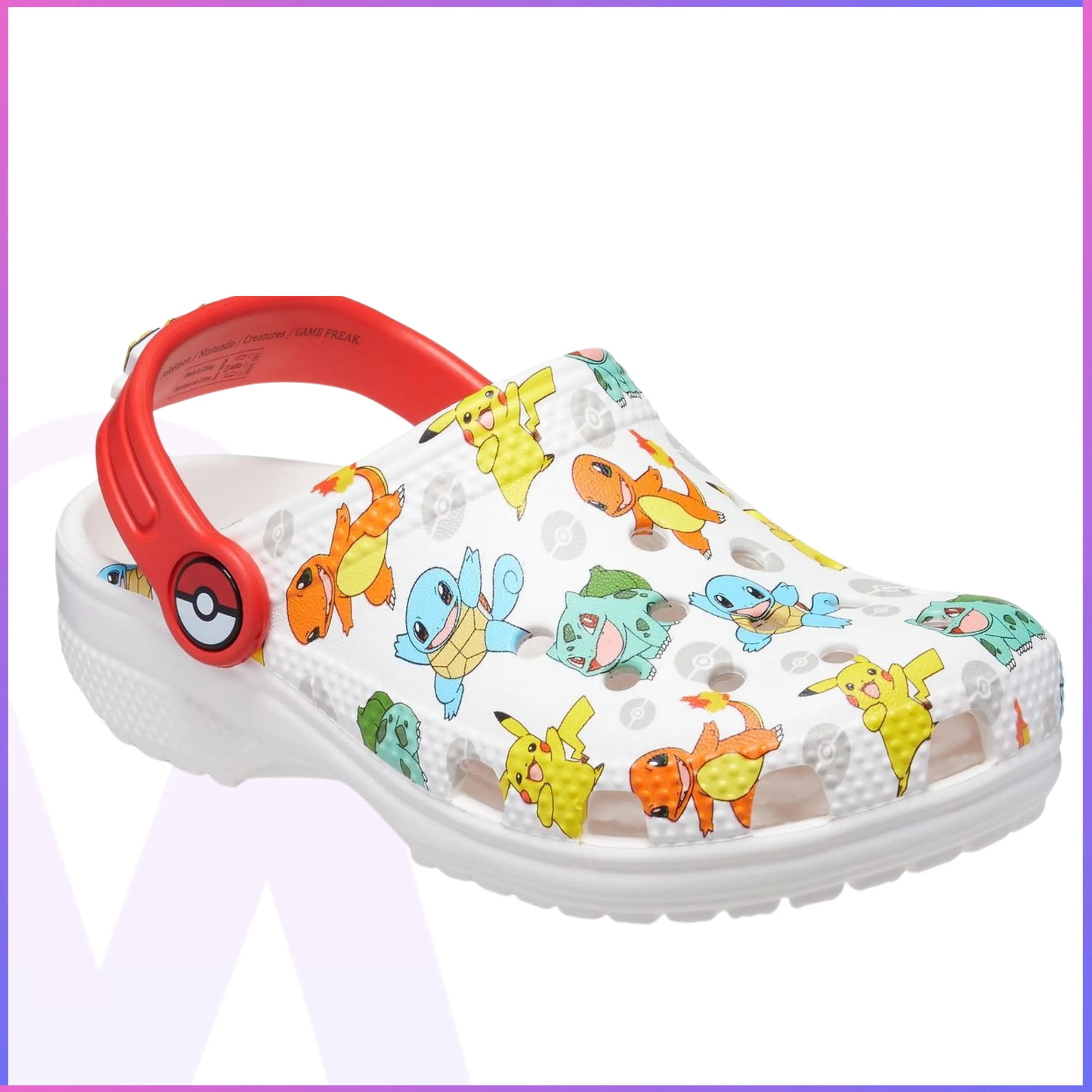 Kids' Classic Pokemon Clog