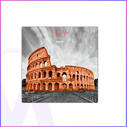 ميزان بيورر الزجاجي الرقمي بتصميم روما – Beurer GS 215 Rome