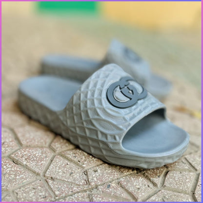 GG Water Ripple Rubber Slipper