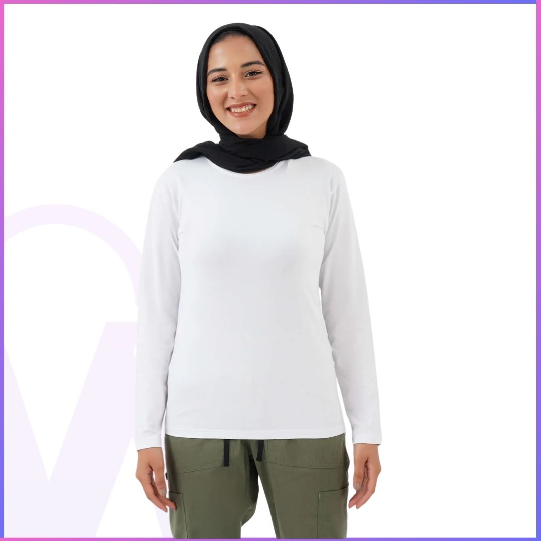 Cotton Lycra Long Sleeve Top