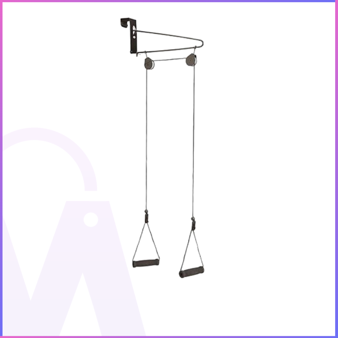 Overhead Shoulder Pulley – Rehabilitation & Shoulder Stretching Tool for Physical Therapy