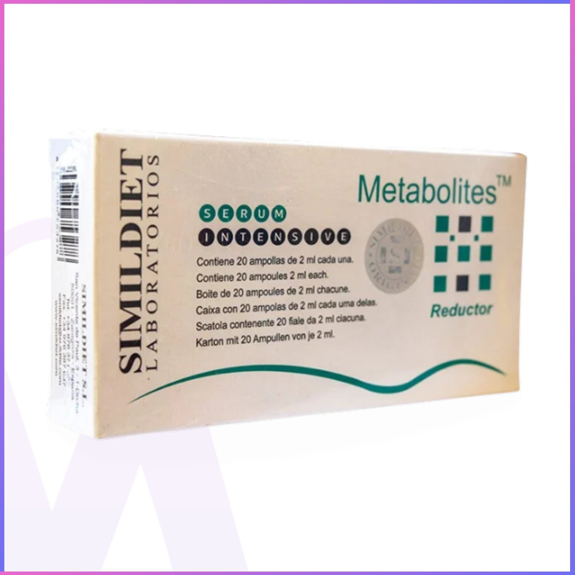 Metabolites Slimming Injections – 20 Ampoules x 2ml