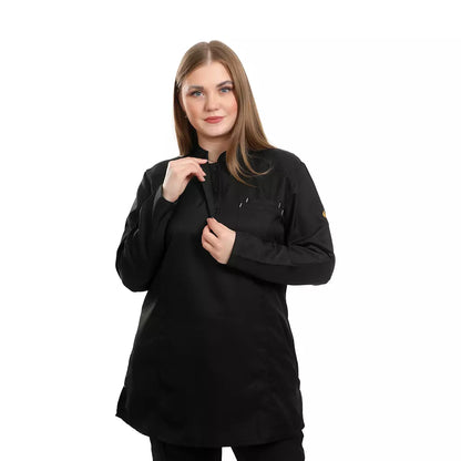 Female Half Collar Scrub (Full Sleeves)