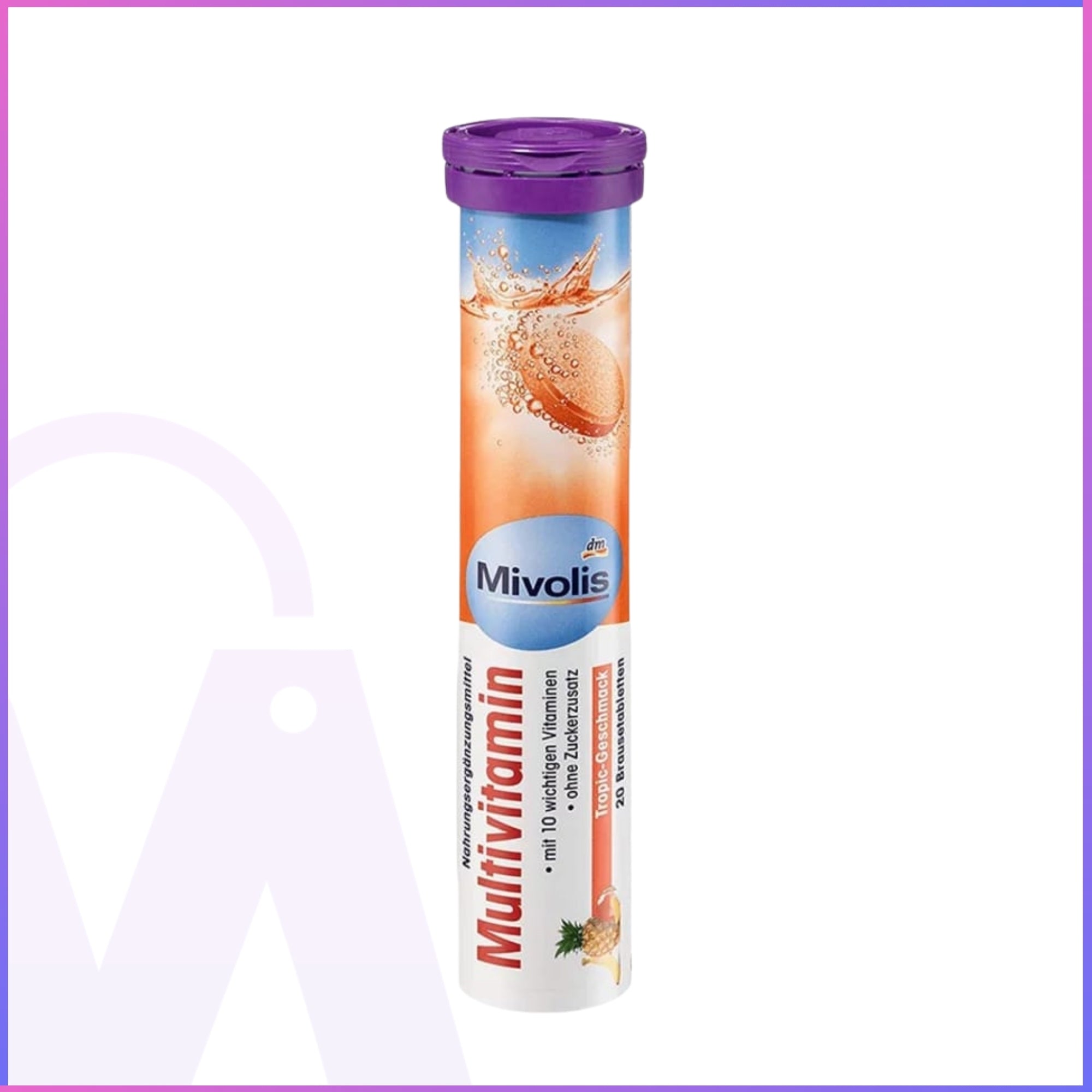 Mivolis Multivitamin – 20 Effervescent Tablets