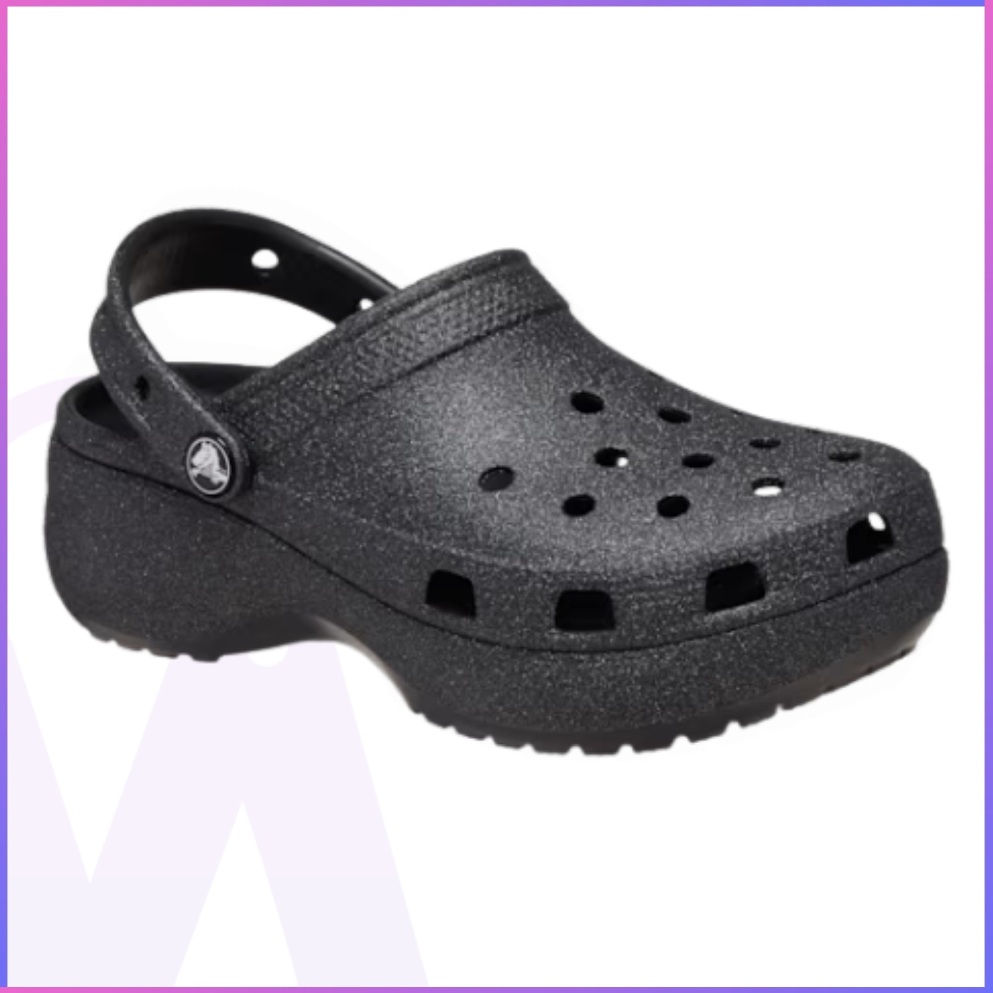 Women's Classic Platform Glitter Clog