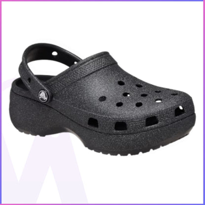 Women's Classic Platform Glitter Clog