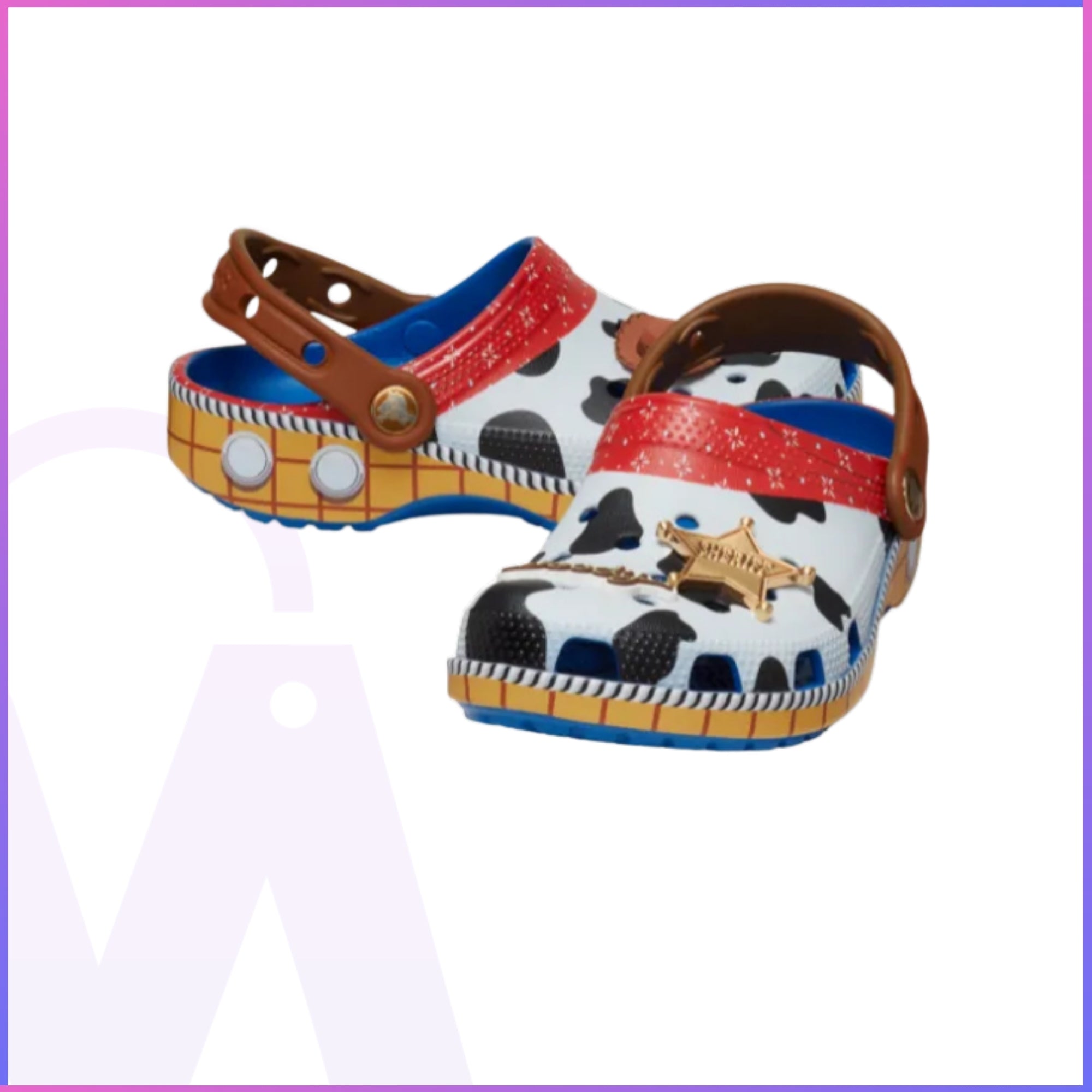 Kids' Crocs Classic Toy Story Woody Clog