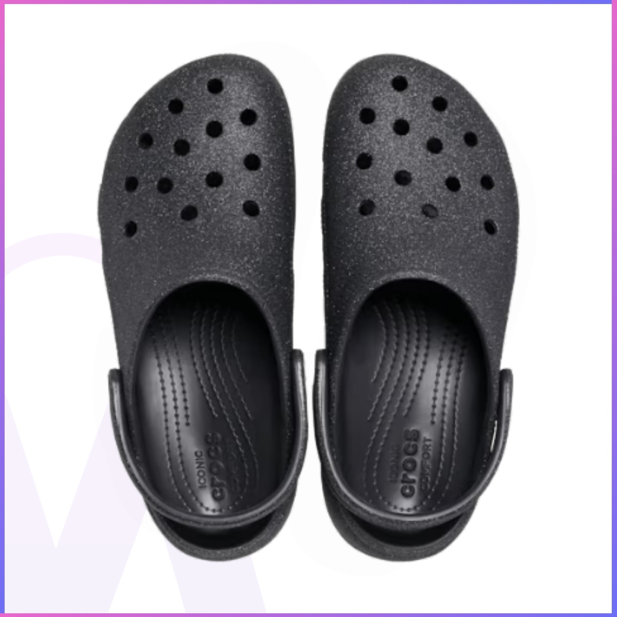 Women's Classic Platform Glitter Clog