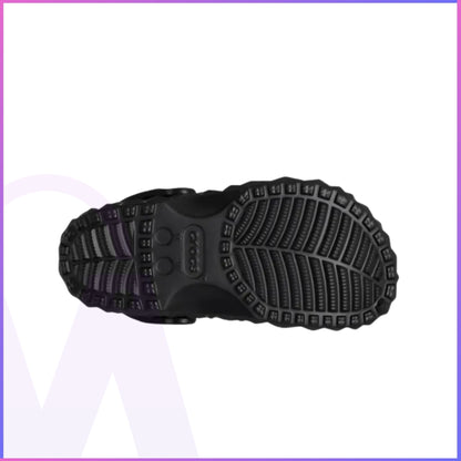 Unisex Crocs Classic Geometric Clog - Black